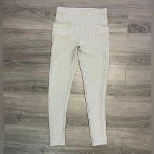 Light Grey Butt Enhancing Leggings